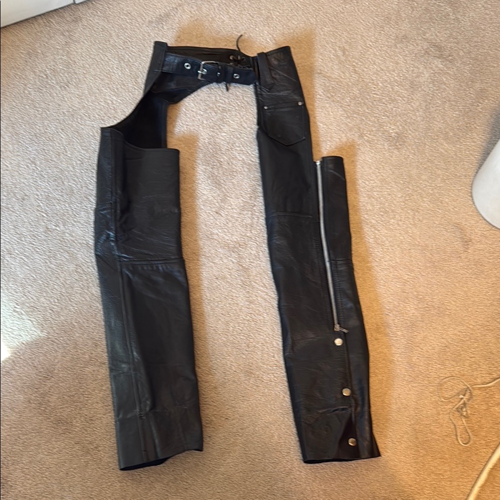 Leather King Children’s Leather Chaps Size Large